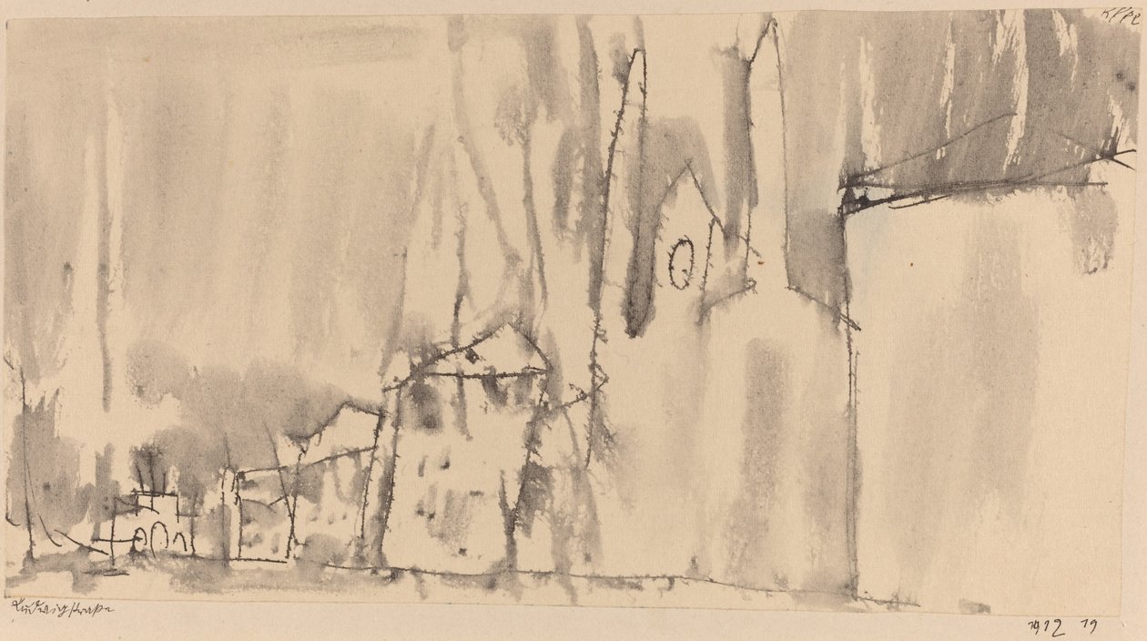 Ludwigstrasse by Paul Klee