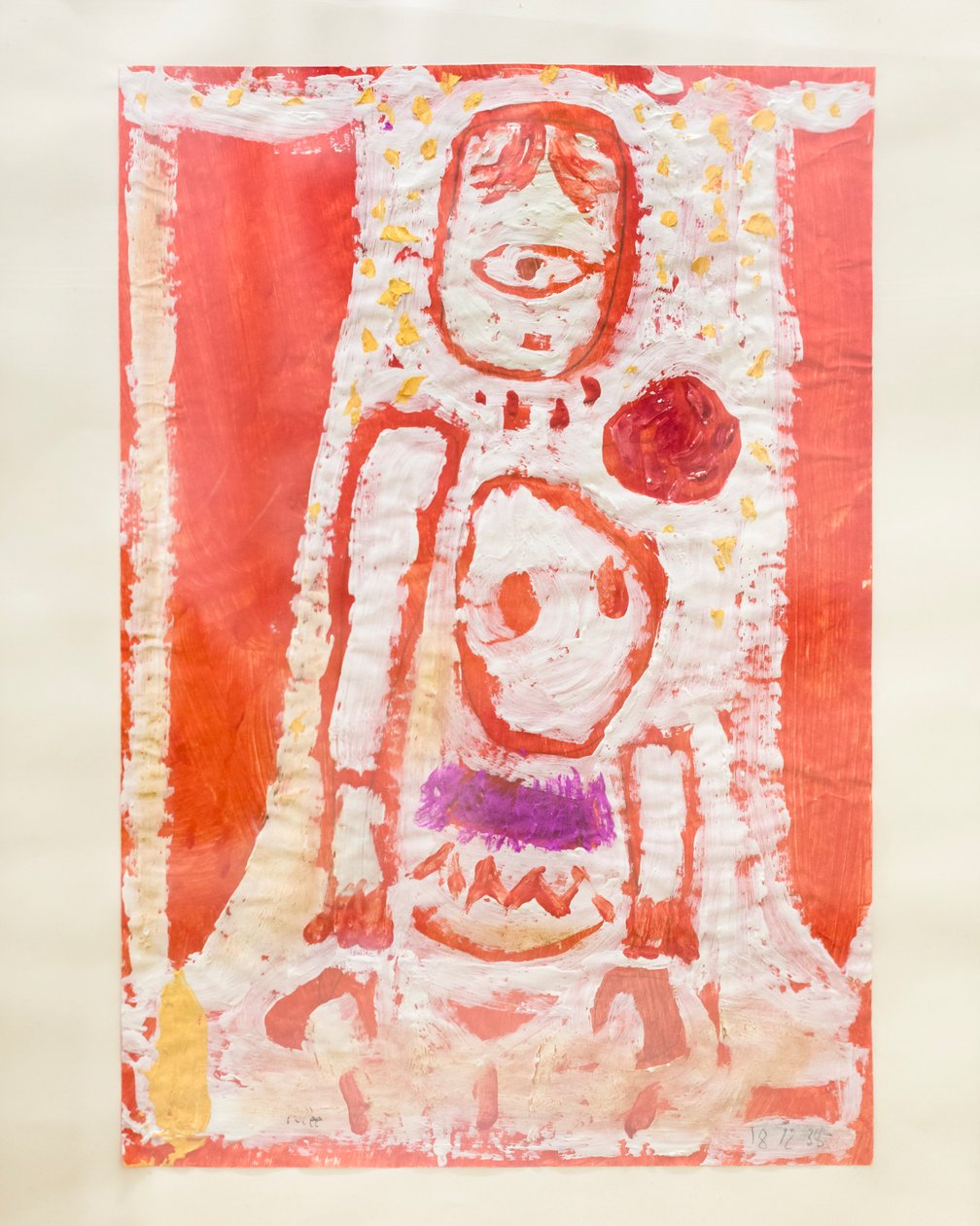 Girl with Brooch by Paul Klee