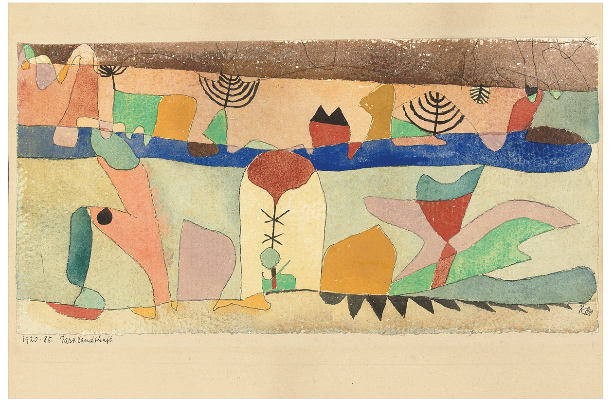 Park Landscape by Paul Klee