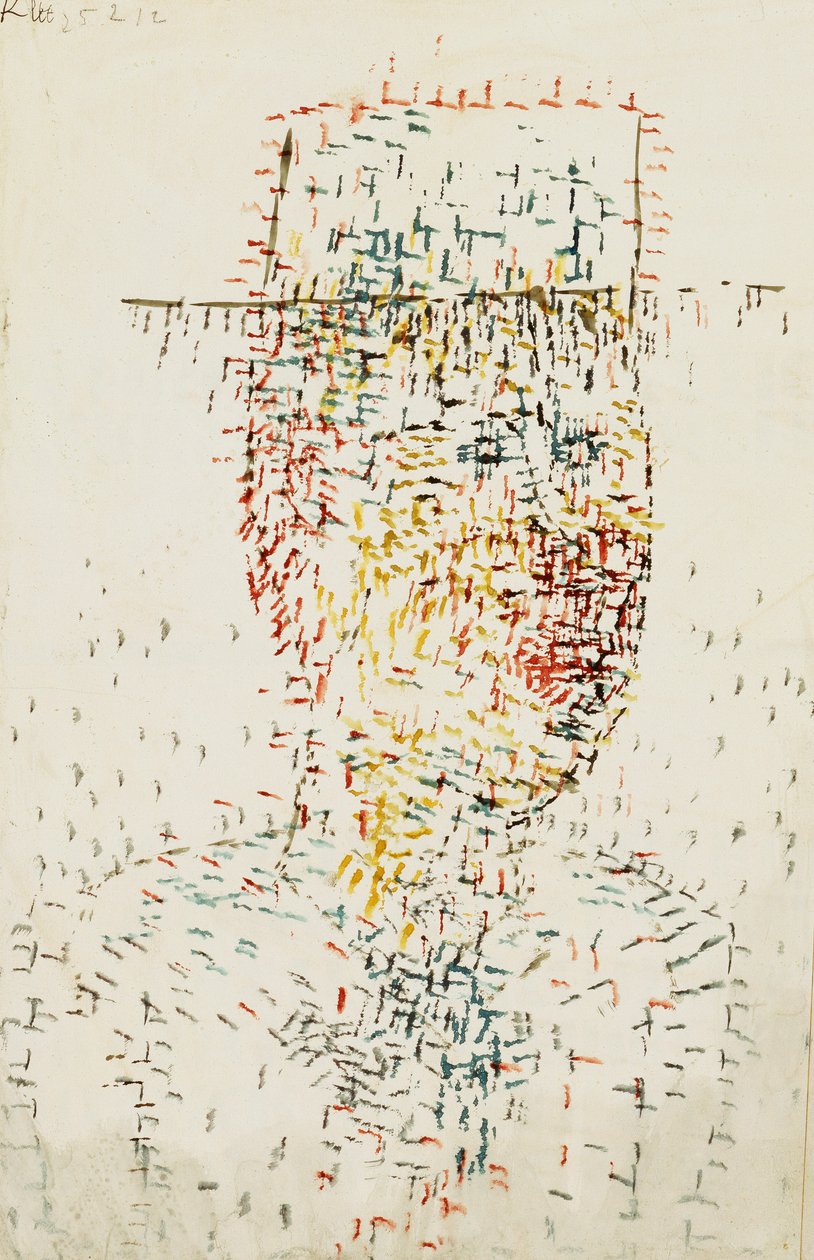 Portrait of a Young Man by Paul Klee
