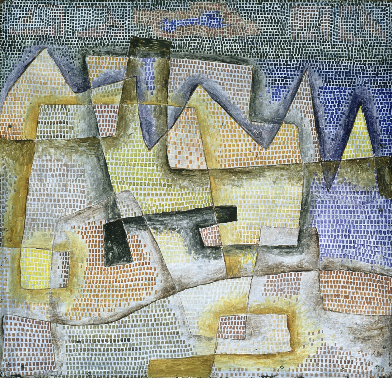 Rocky Coast by Paul Klee