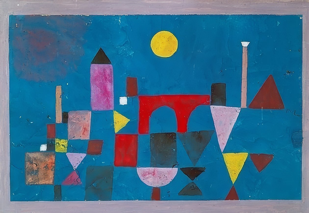 Red Bridge. 1928 by Paul Klee