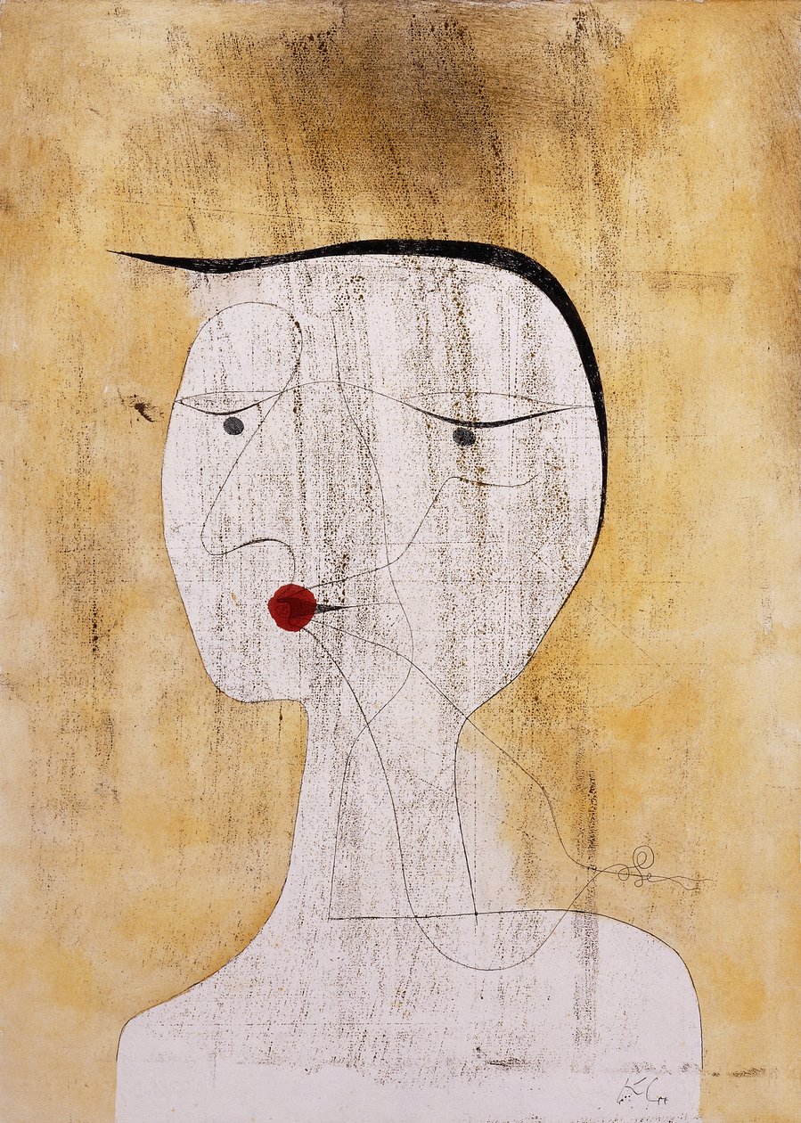 Sealed Woman by Paul Klee