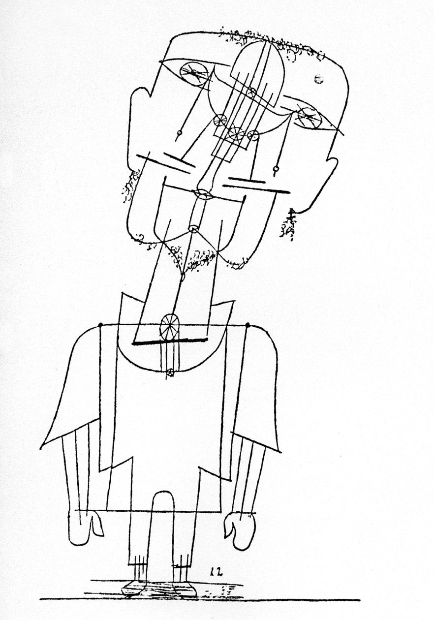 Self Portrait by Paul Klee