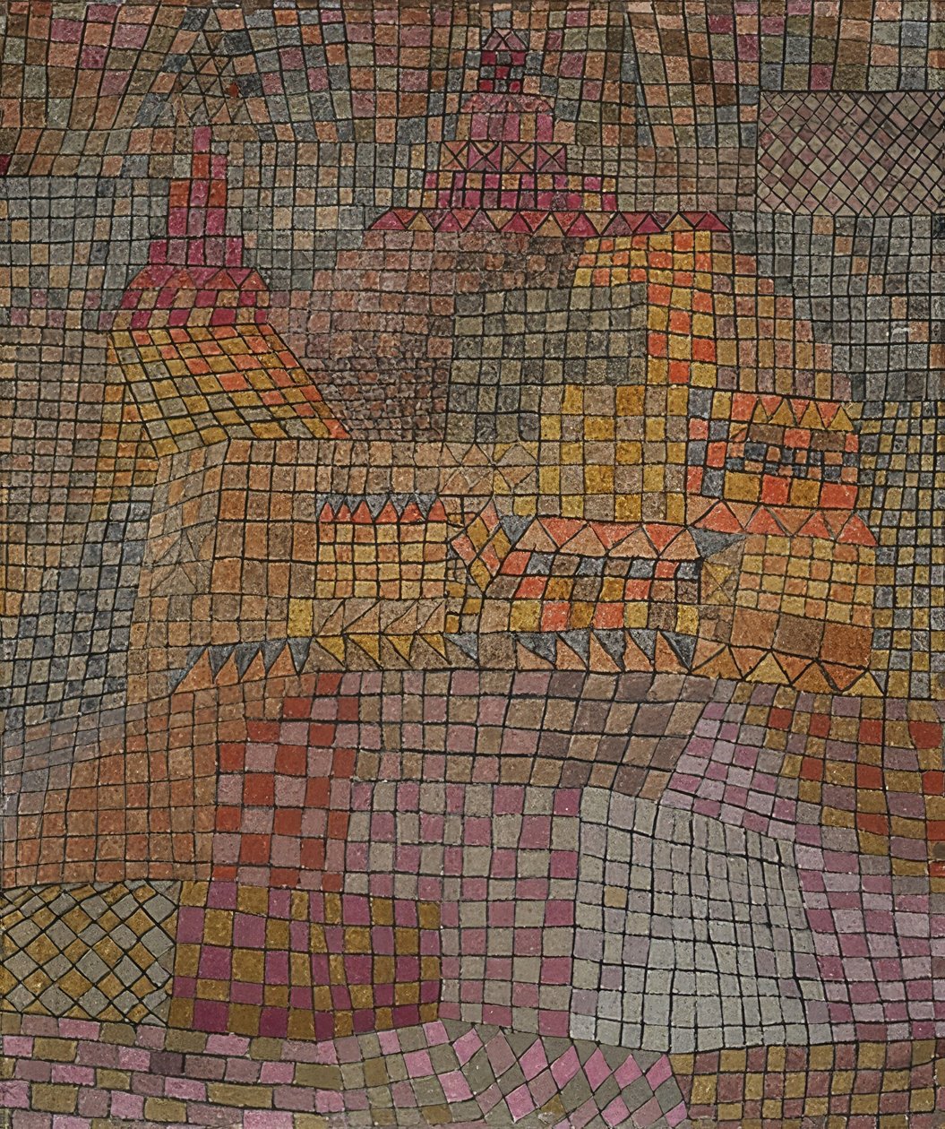 City Castle Kr. 1932 by Paul Klee