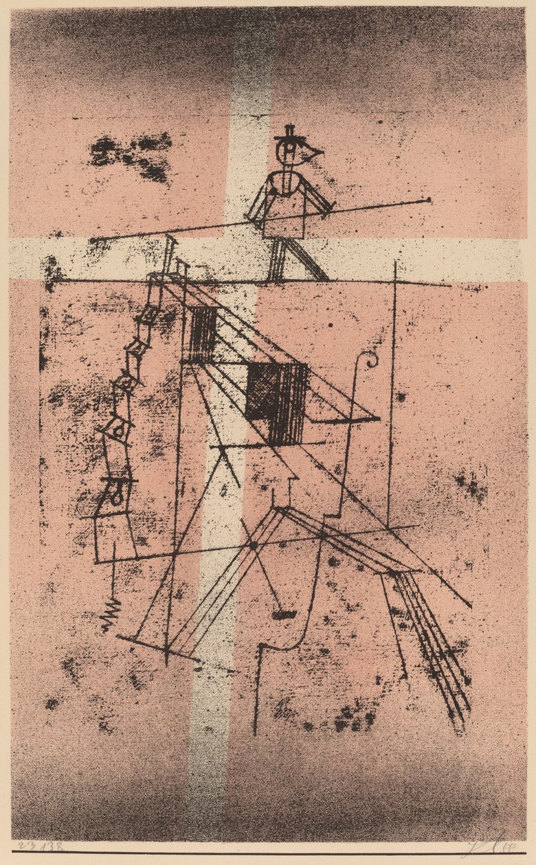 The Tight Rope Walker by Paul Klee