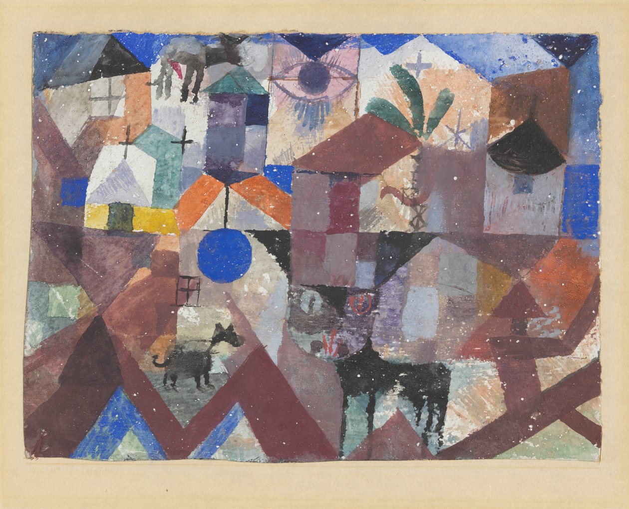 Tiergarten, 1918 by Paul Klee