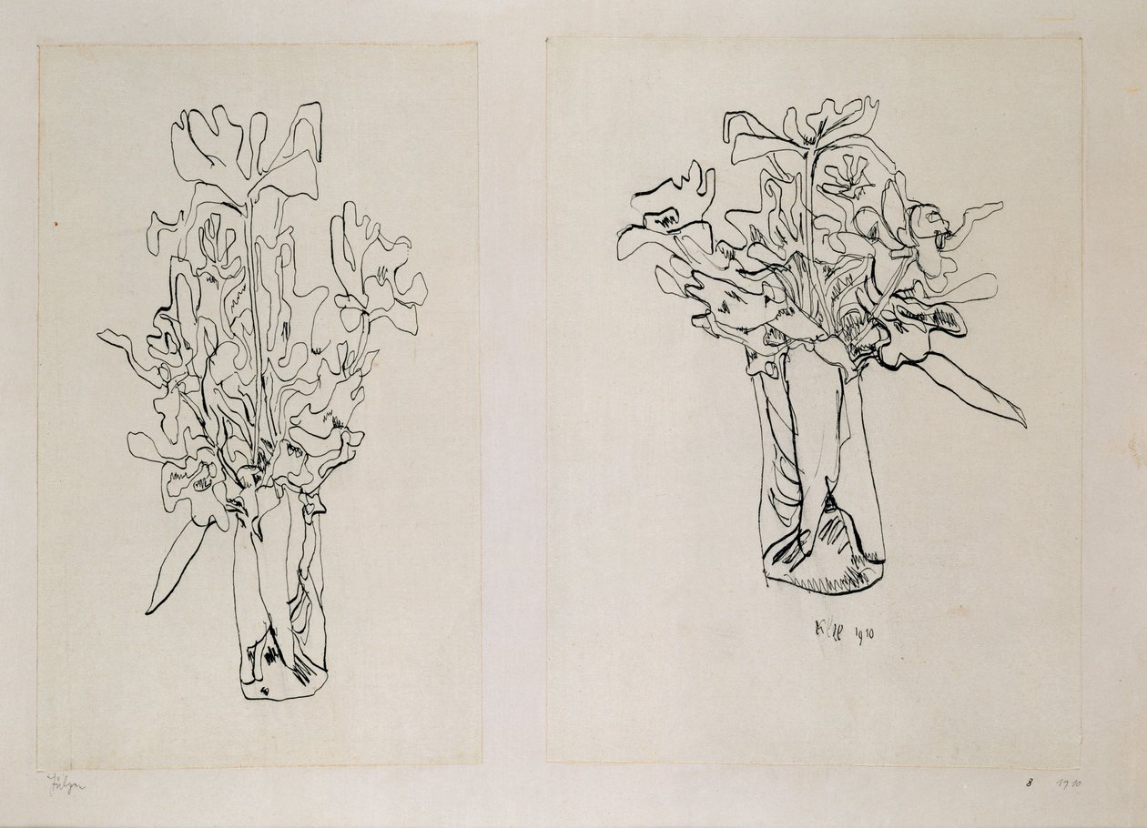 Tulips by Paul Klee