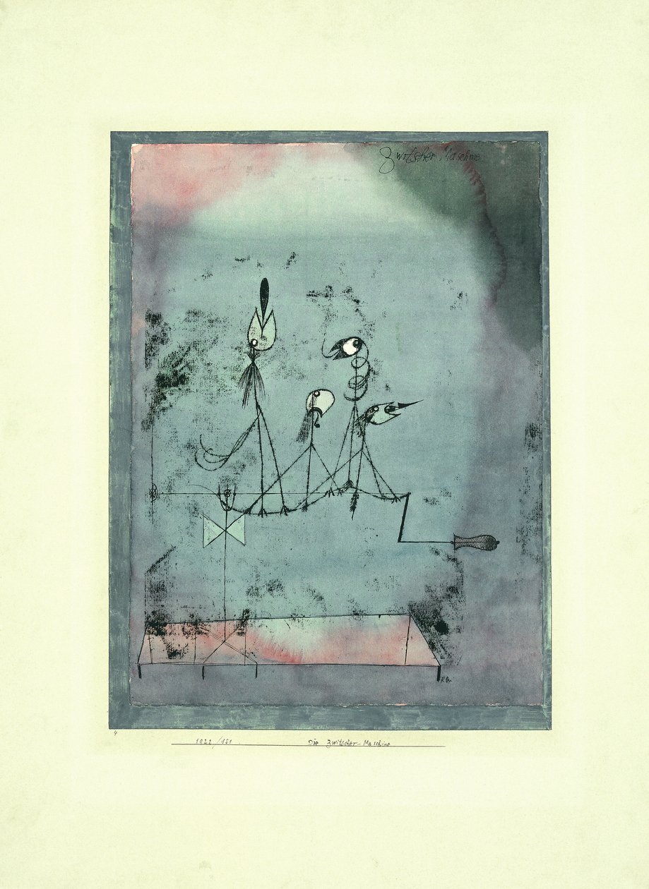 Twittering Machine by Paul Klee