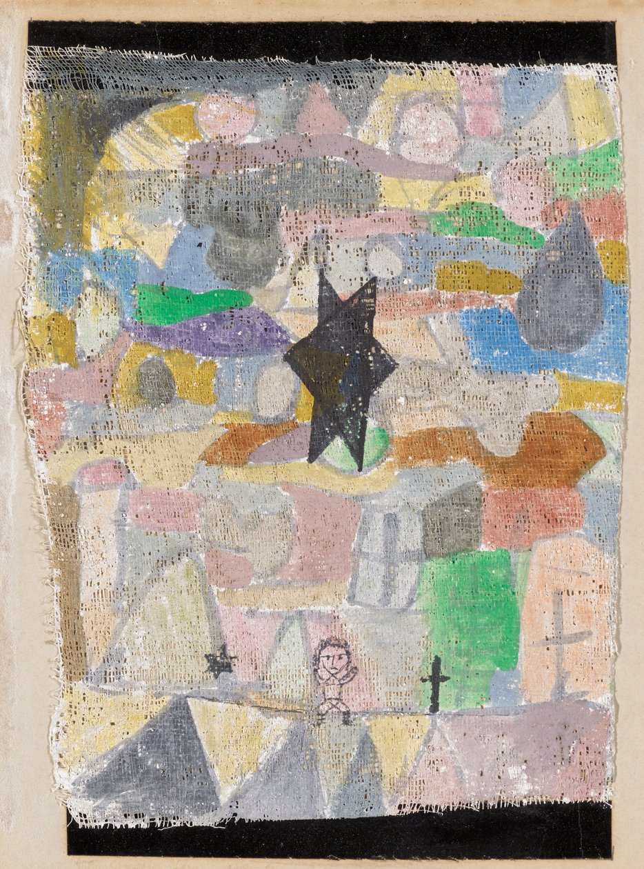 Under a Black Star by Paul Klee