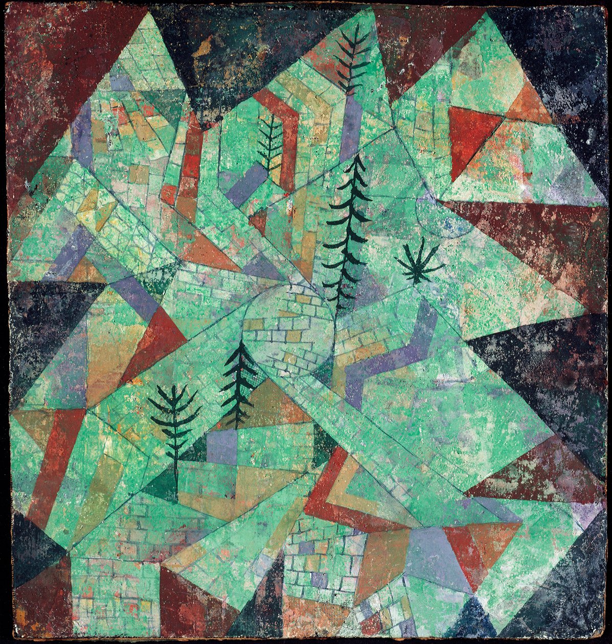 Wooden Construction by Paul Klee