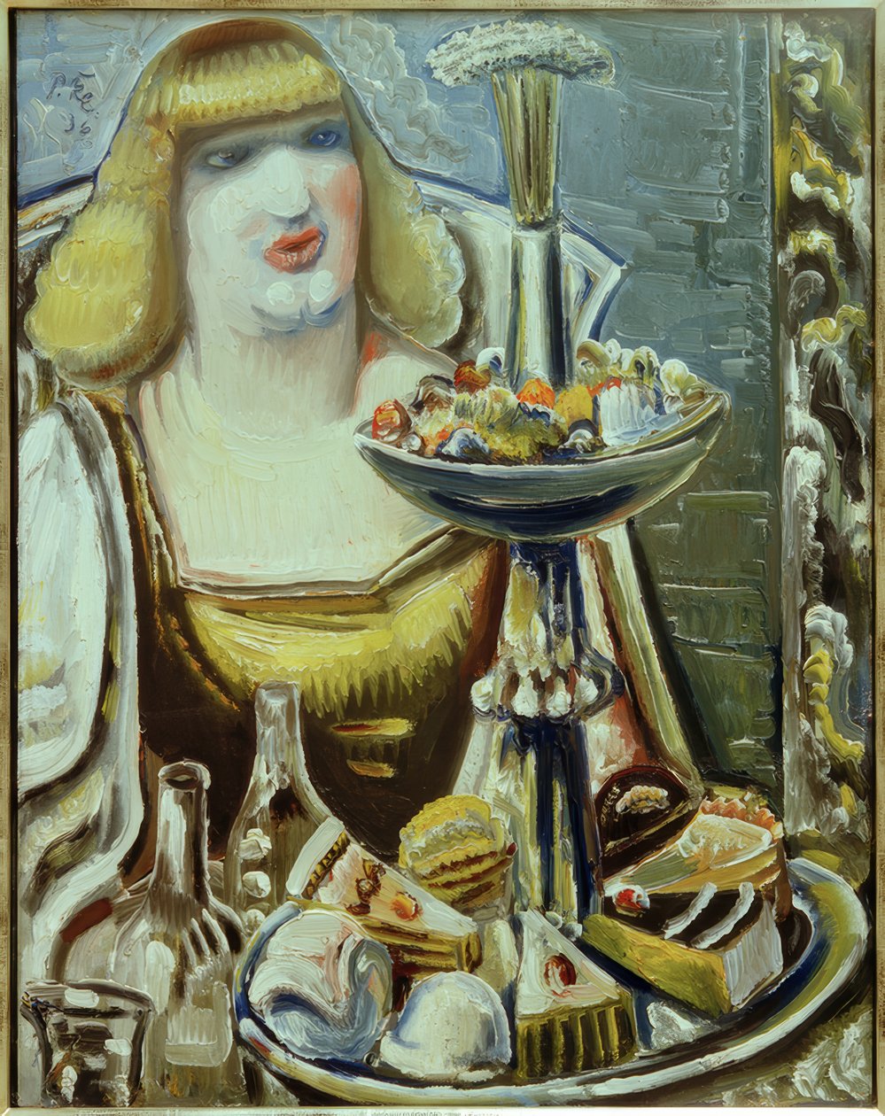 Woman with Confectionery by Paul Kleinschmidt