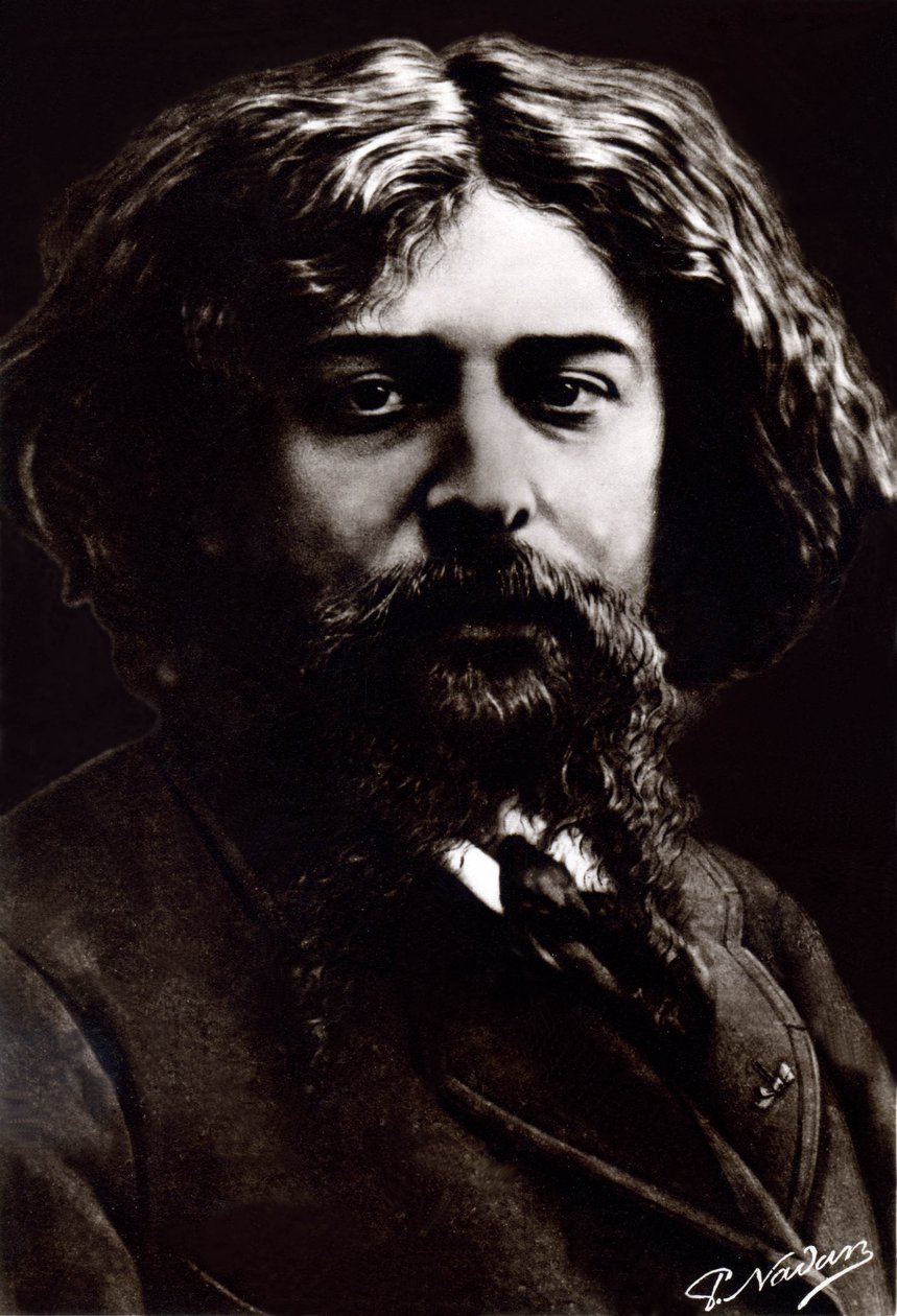 Alphonse Daudet by Paul Nadar