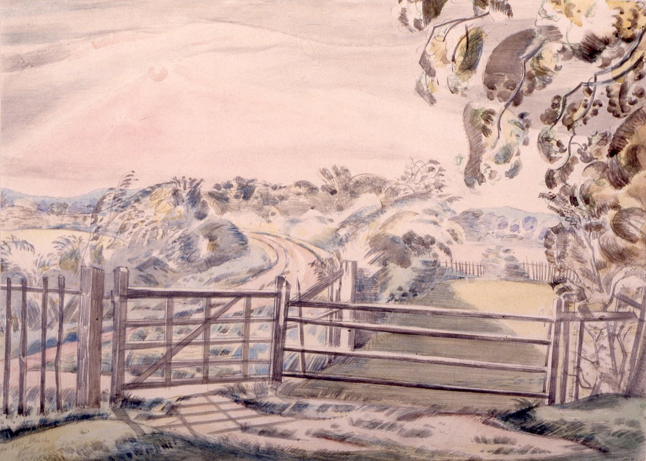 Drawing at Oxenbridge by Paul Nash