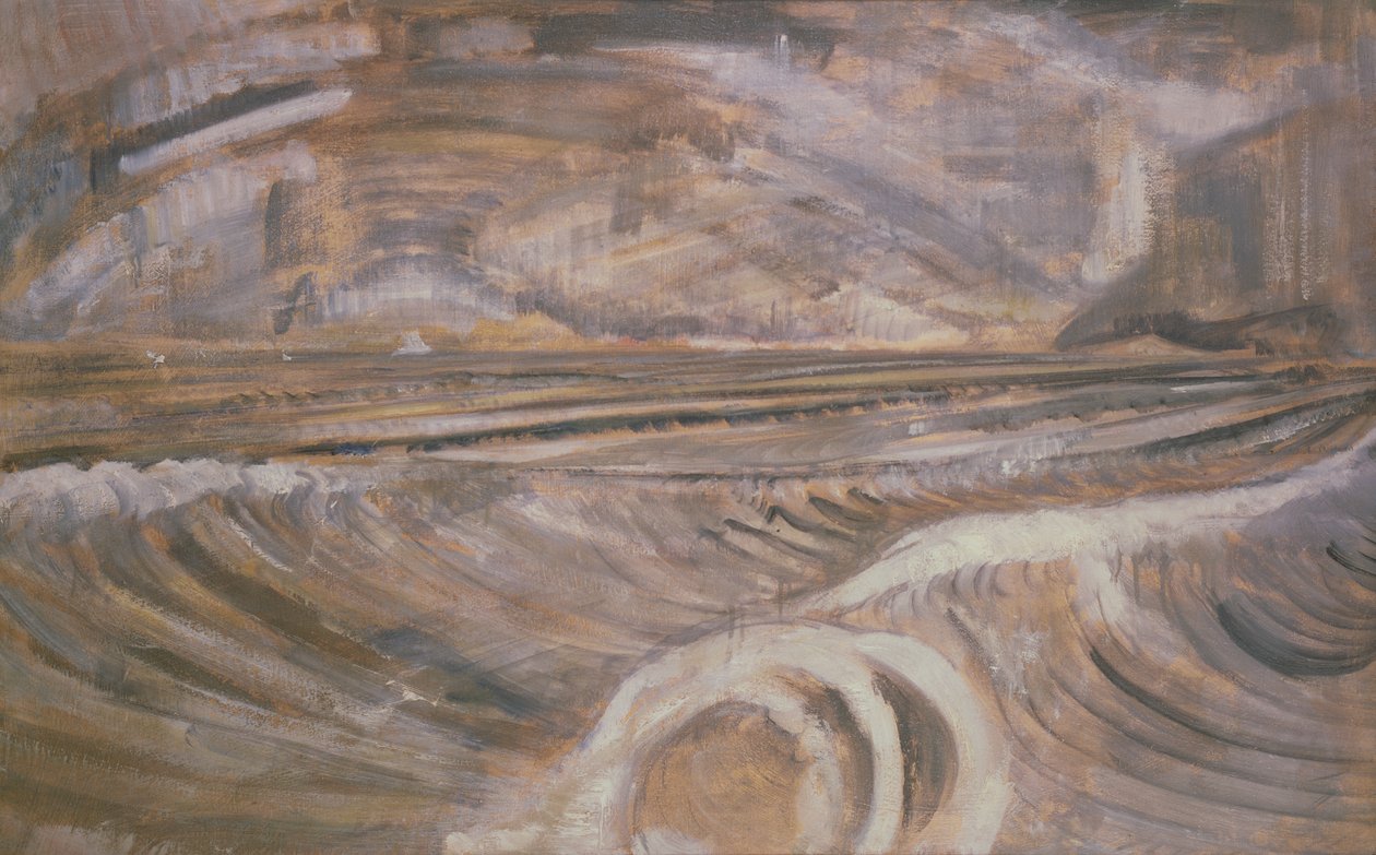 Dymchurch, c.1921 by Paul Nash