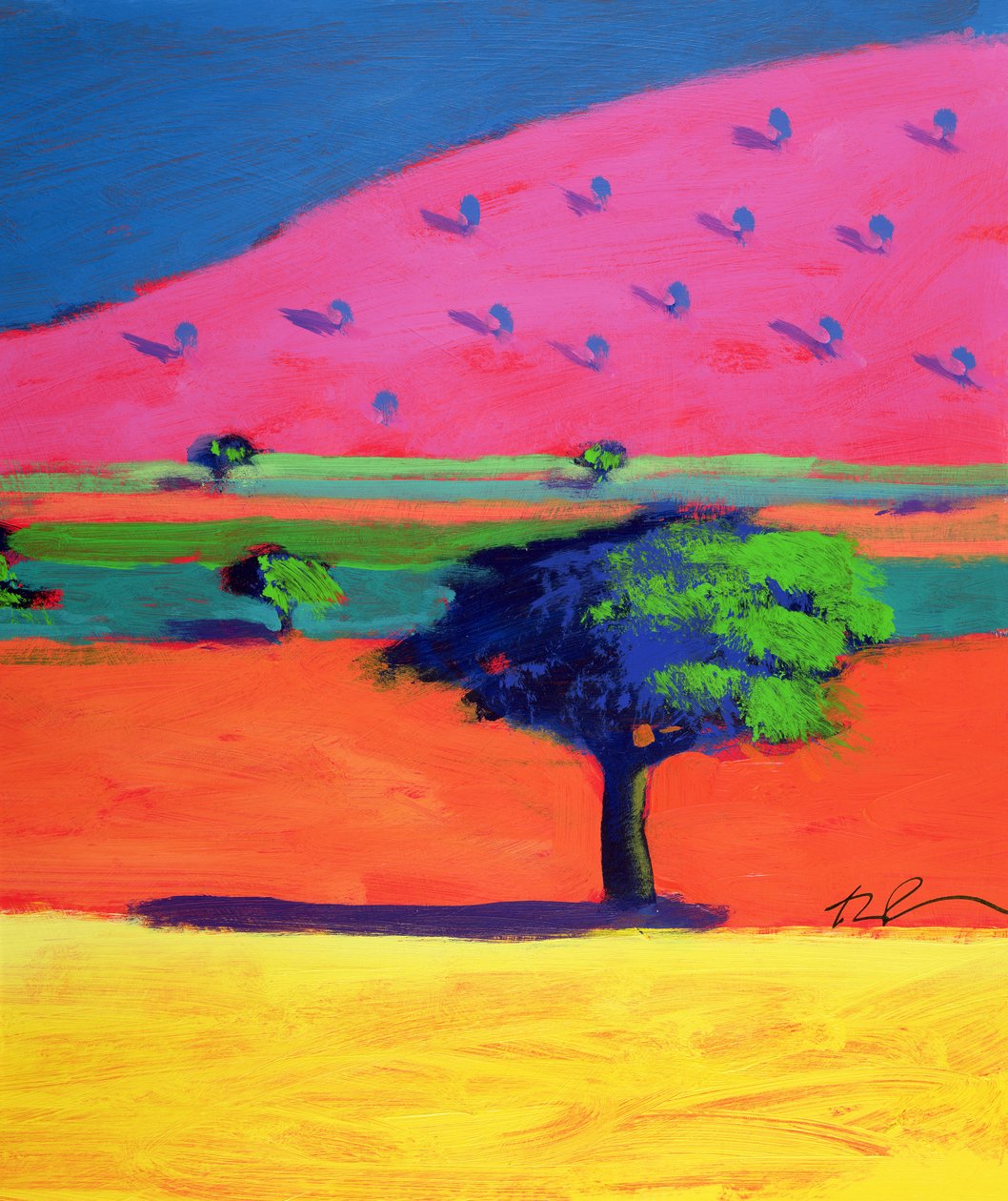 Pink Hill by Paul Powis