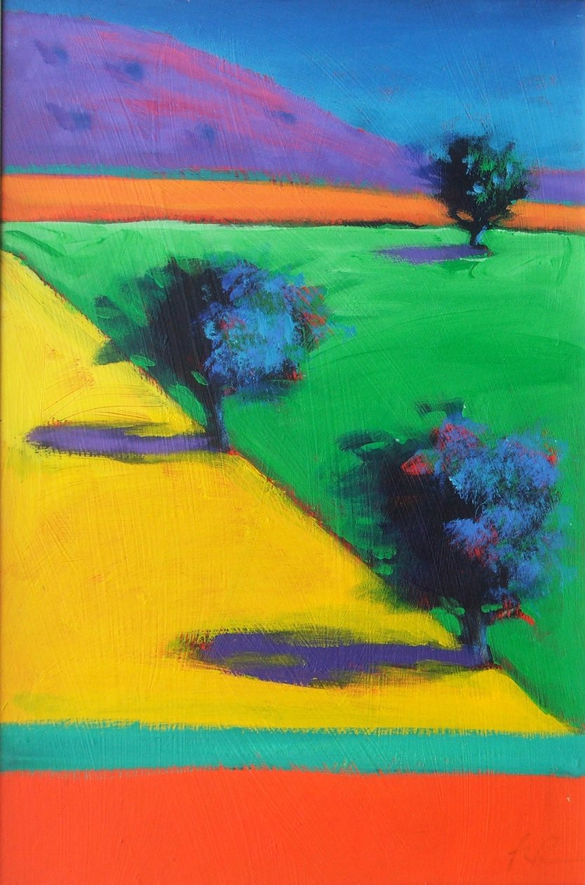 Yellow Field by Paul Powis