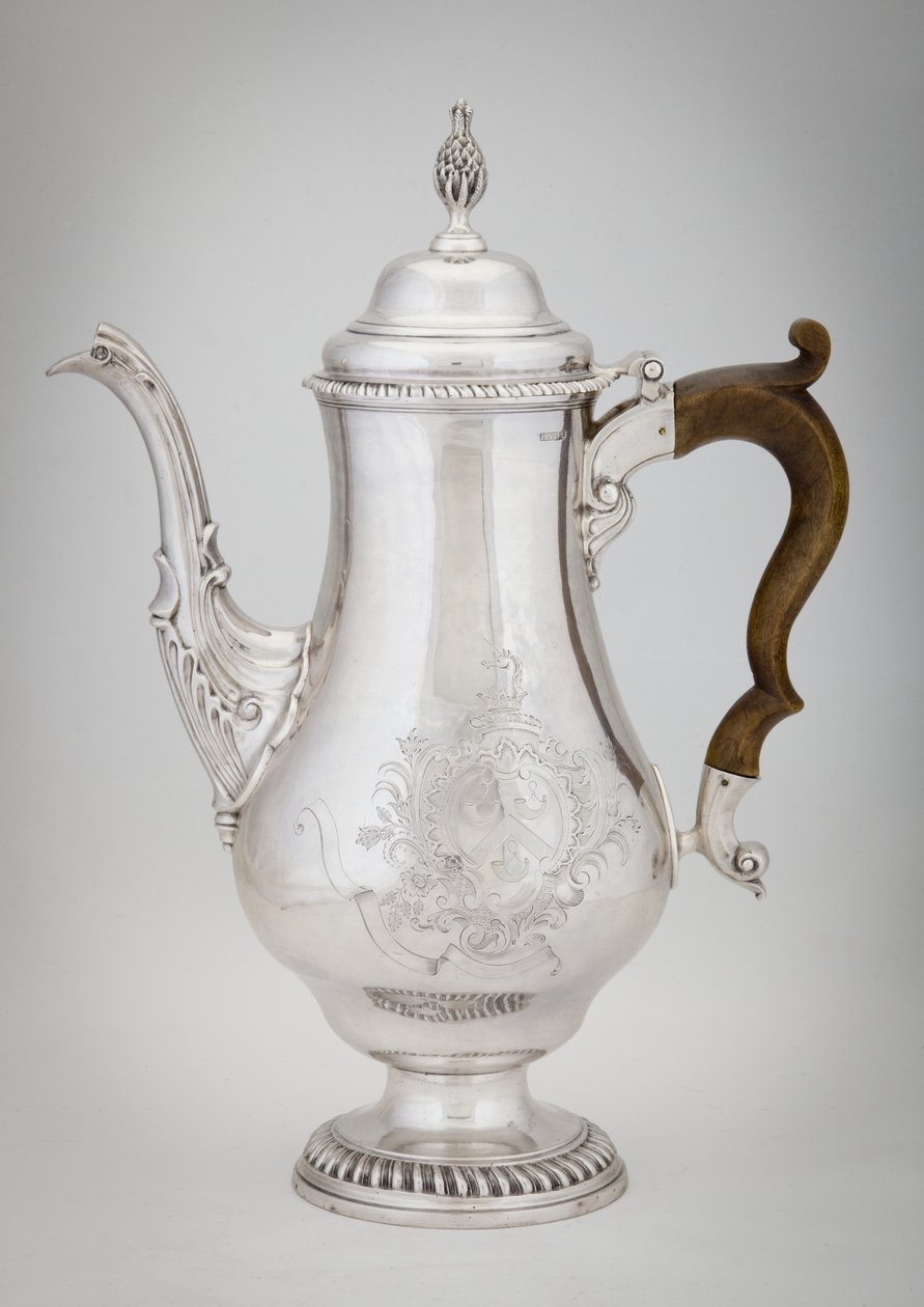 Coffeepot, 1773 by Paul Revere