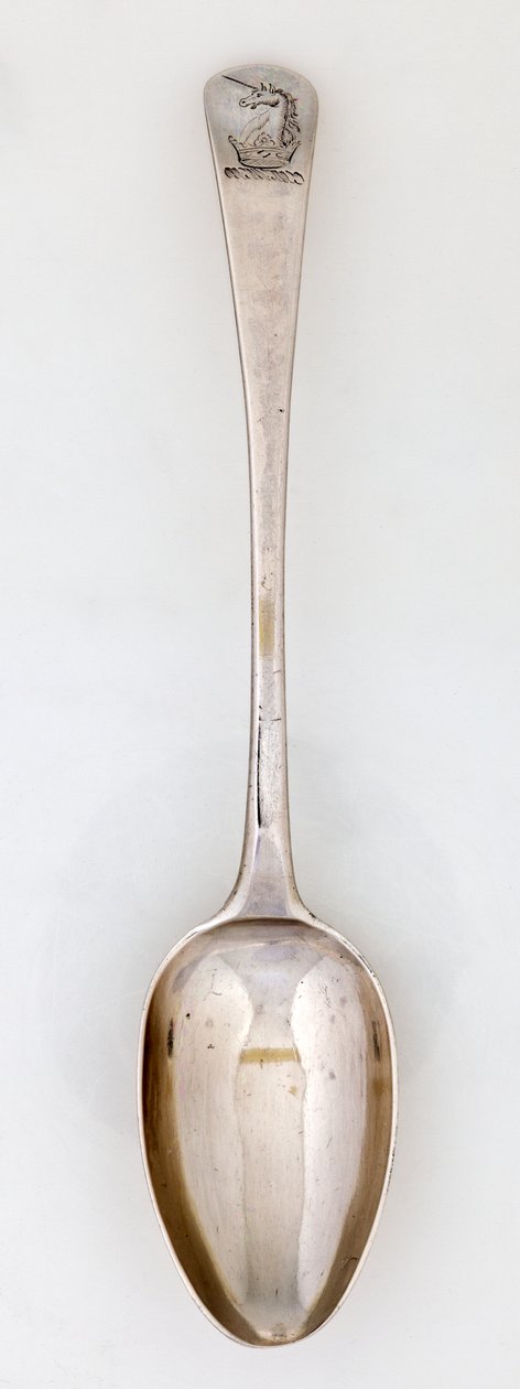 Large spoon by Paul Revere