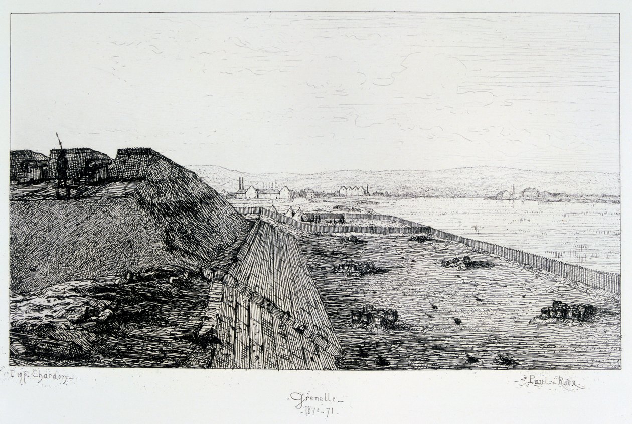 Grenelle, Siege of Paris by Paul Roux
