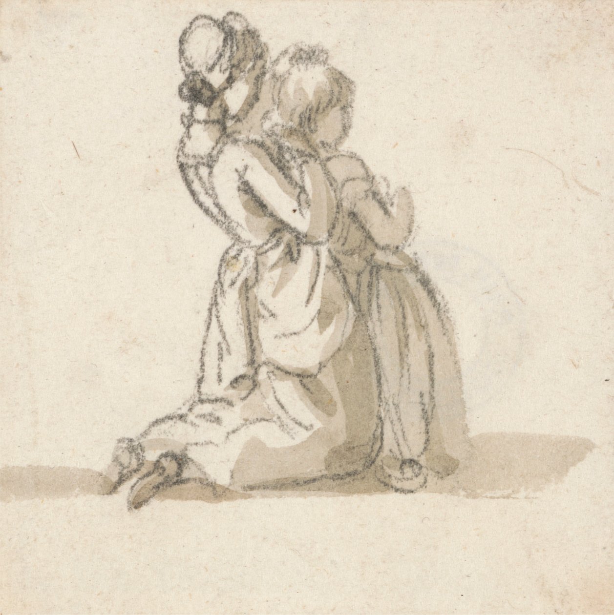 The Toilet by Paul Sandby
