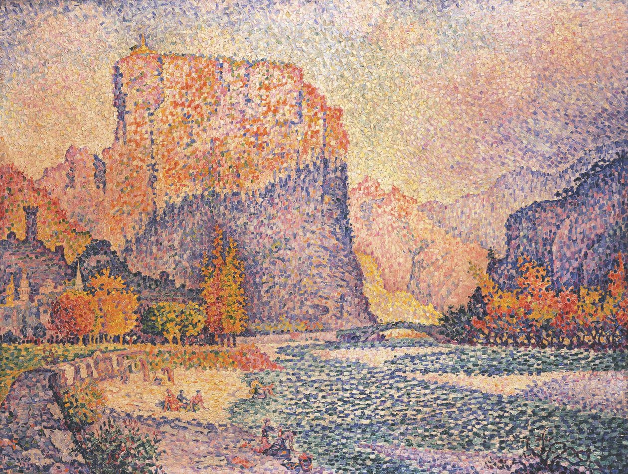 Castellane by Paul Signac