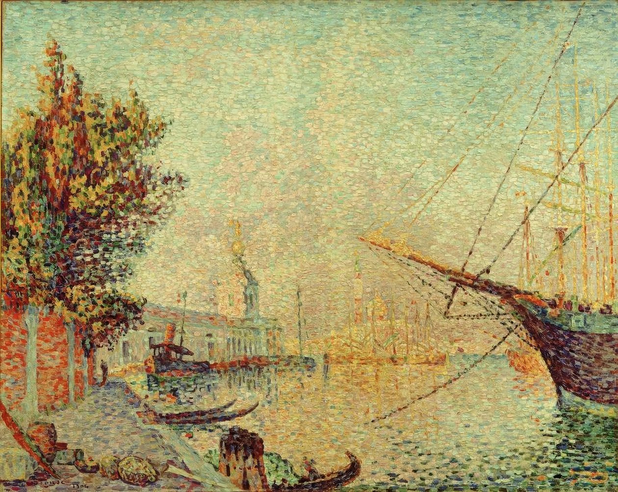 La Dogana (Venice) by Paul Signac