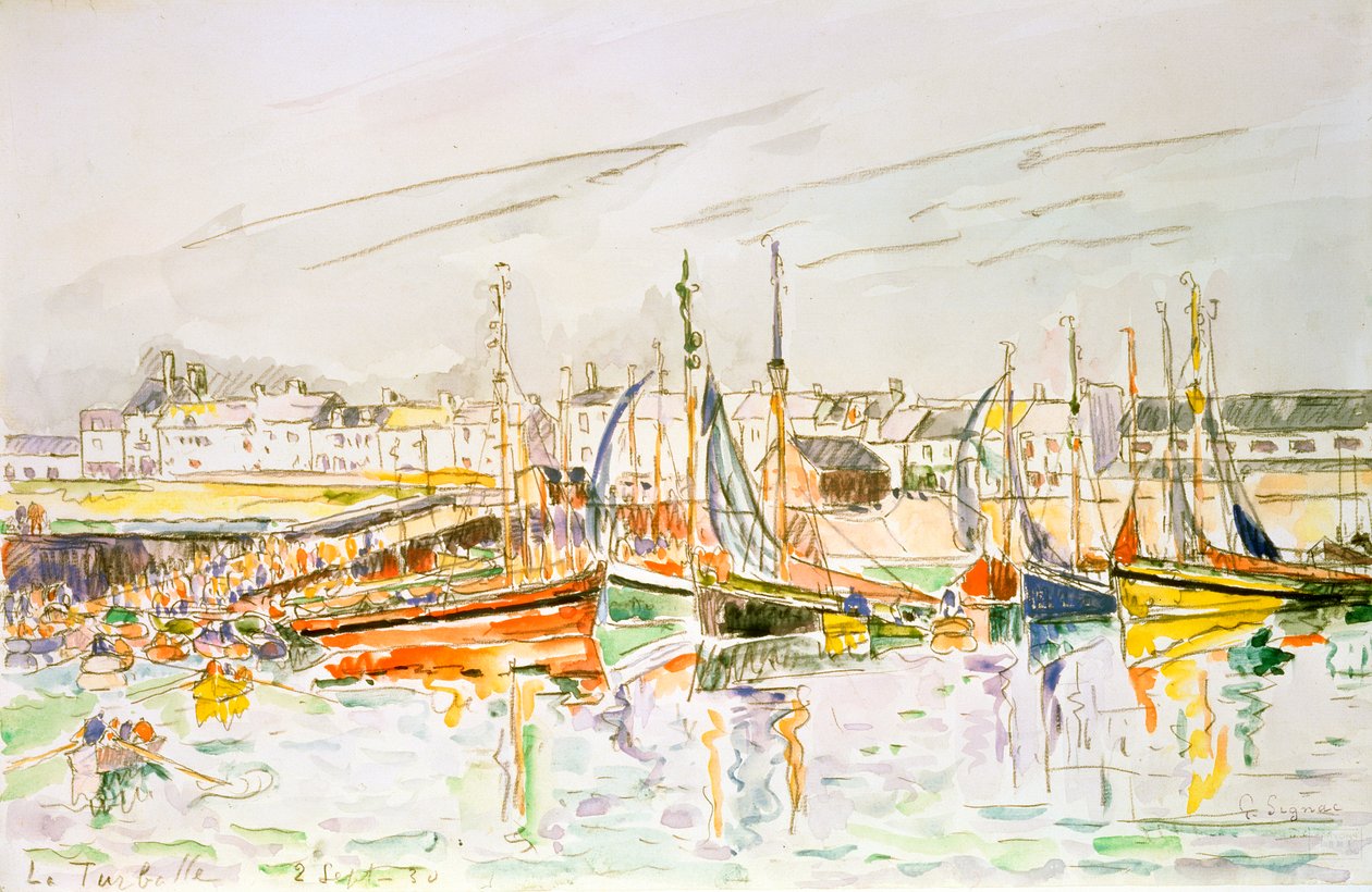 La Turballe by Paul Signac