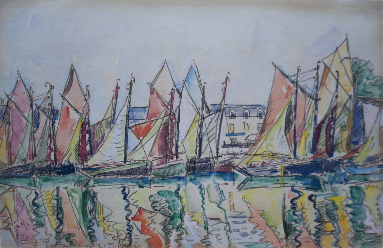 Le Pouliguen by Paul Signac