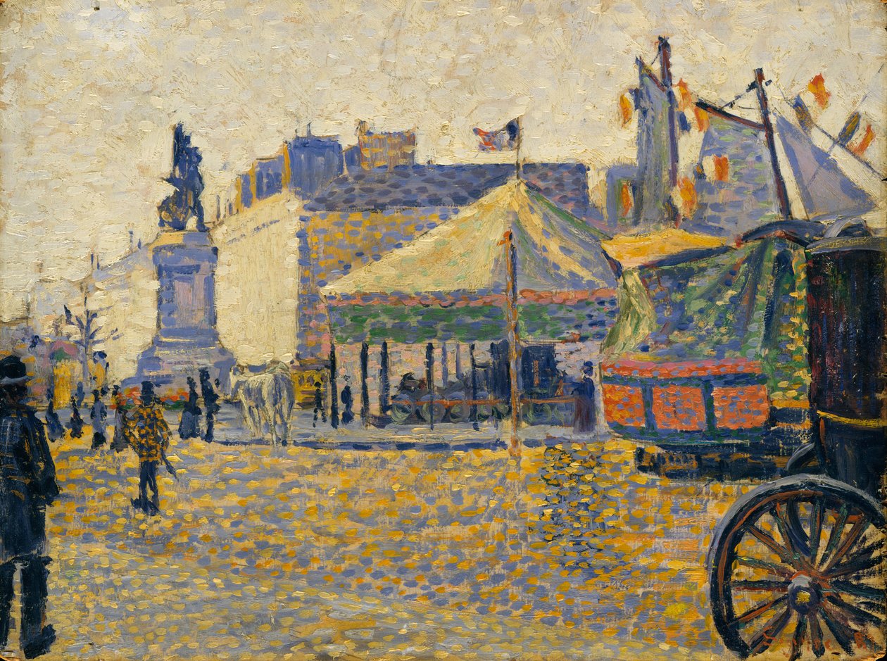 Place de Clichy by Paul Signac
