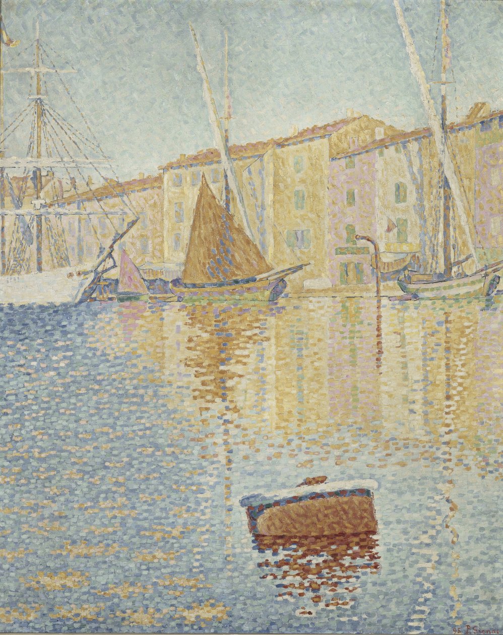 Red Buoy by Paul Signac