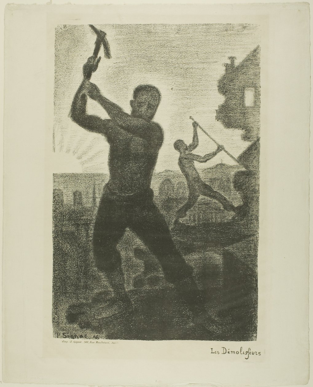 The Wreckers by Paul Signac