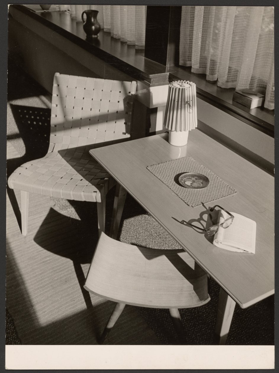 Table and Chair by Paul Wolff