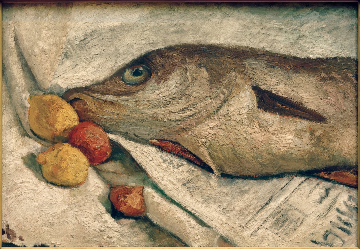 Still Life with Haddock by Paula Modersohn Becker