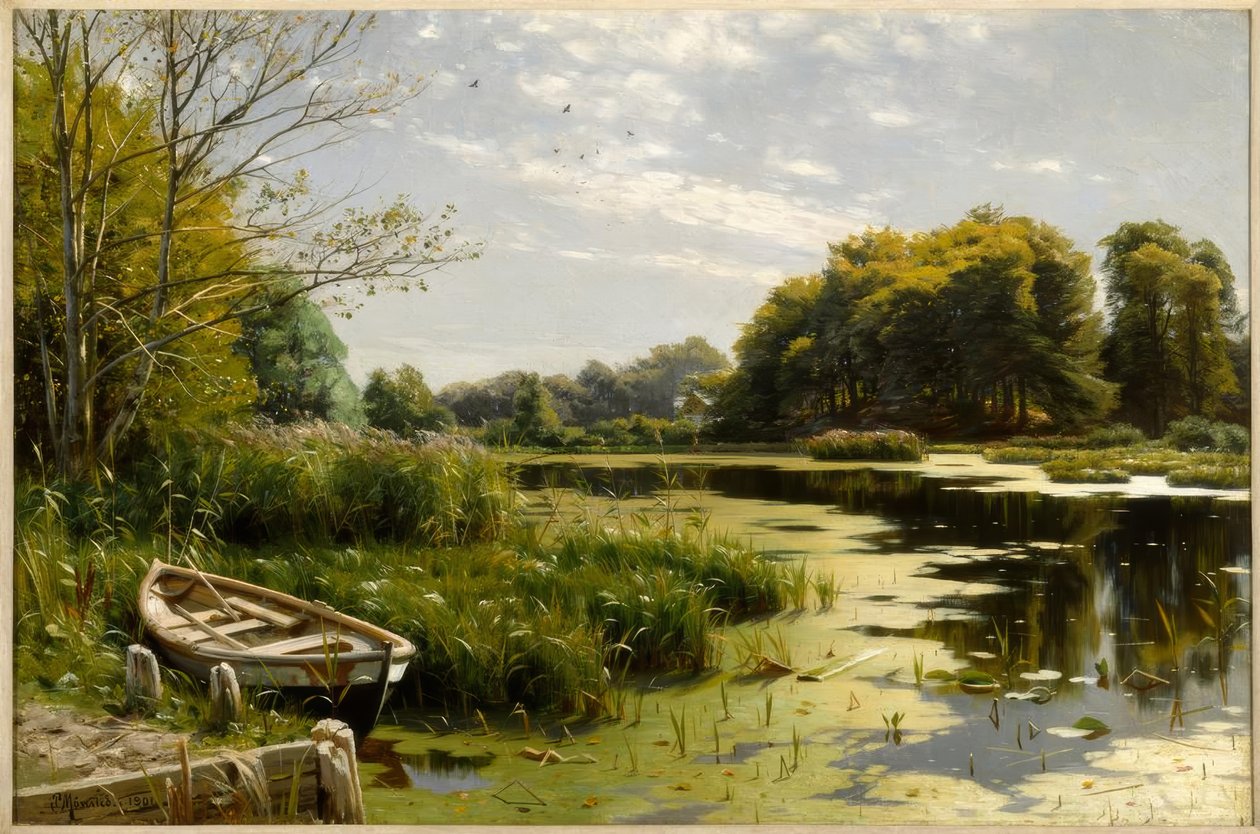 By the Lake by Peder Monsted