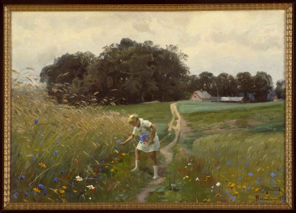 The Meadow Bouquet by Peder Monsted