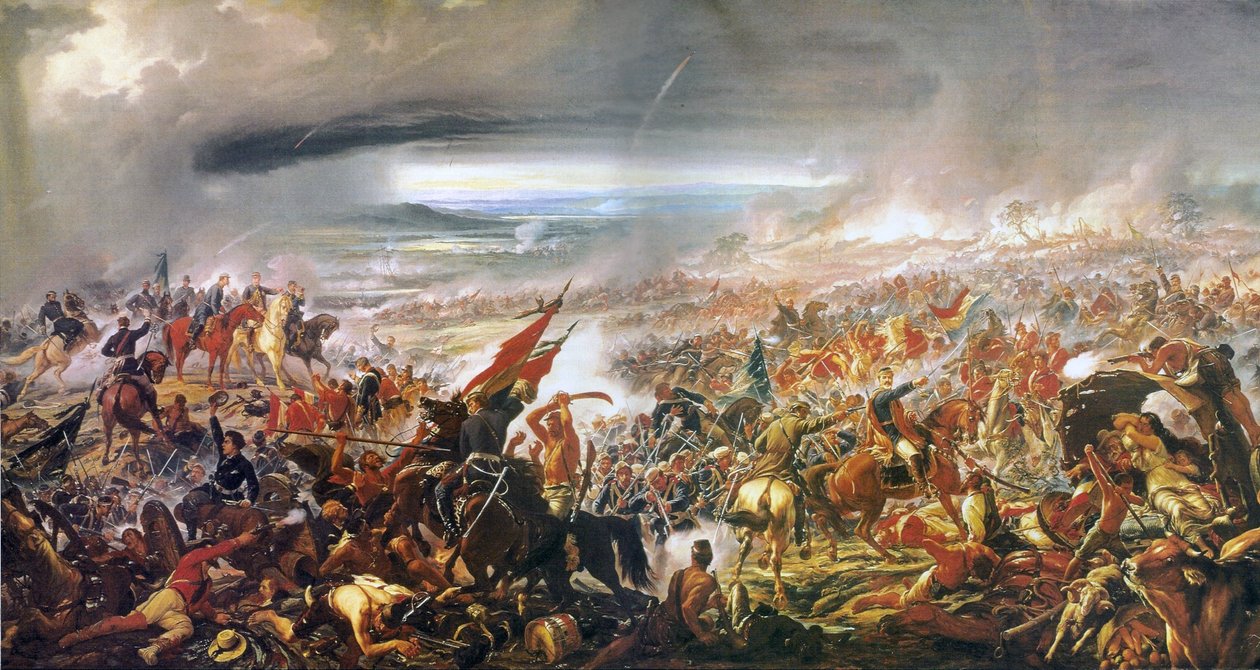 The Battle of Avai by Pedro Américo