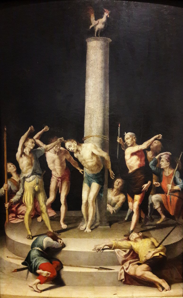 Flagellation of Christ by Pedro Campaña