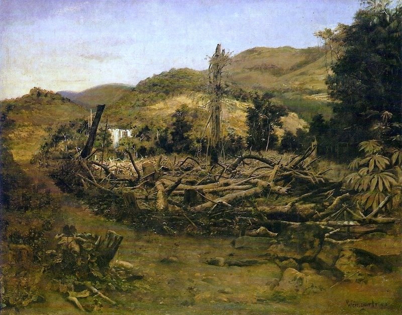 Felling of Trees by Pedro Weingärtner
