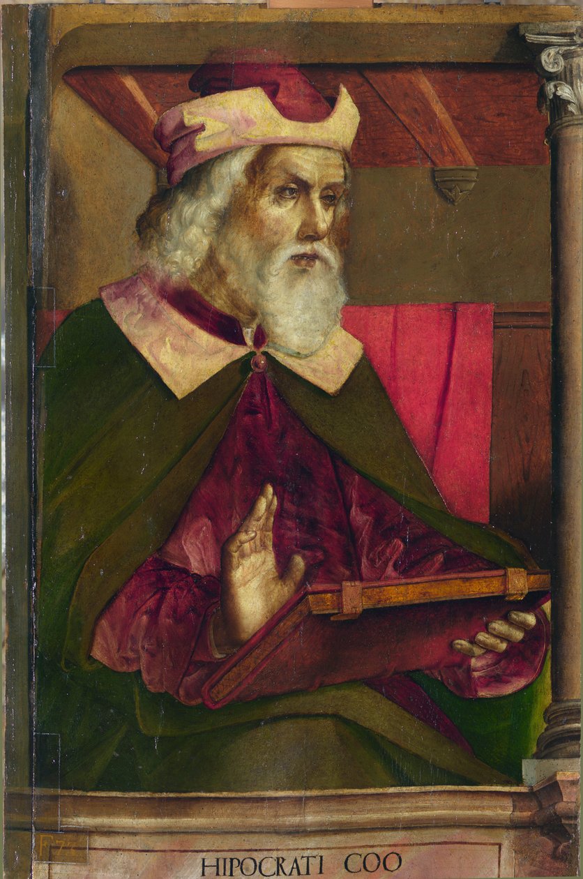Hippocrates by Pedro Berruguete