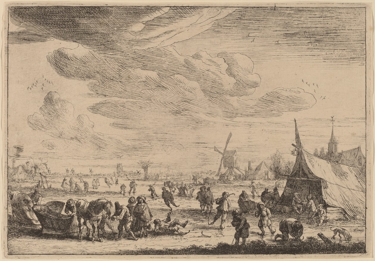 The Skaters by Peeter Bout