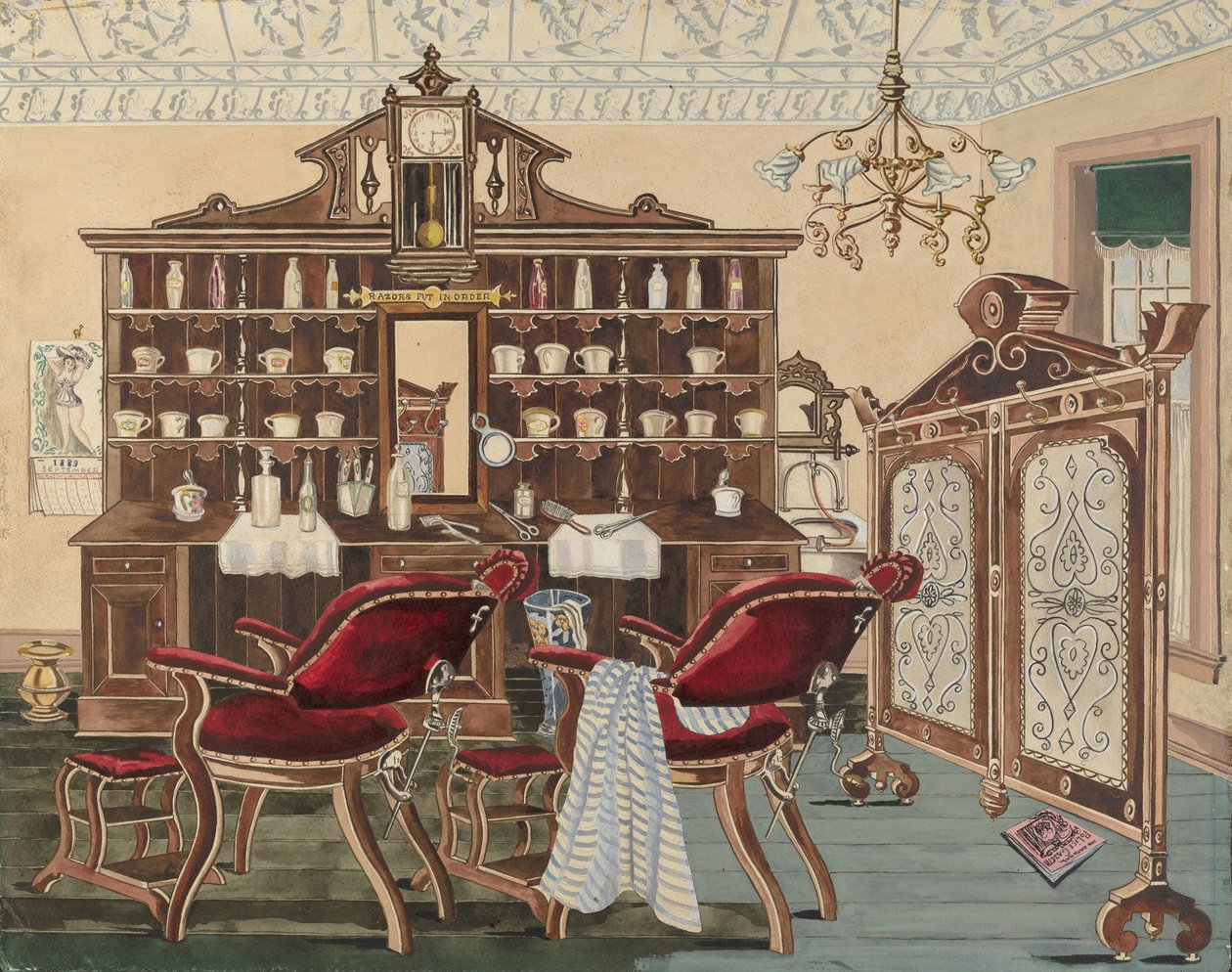 Barber Shop by Perkins Harnly