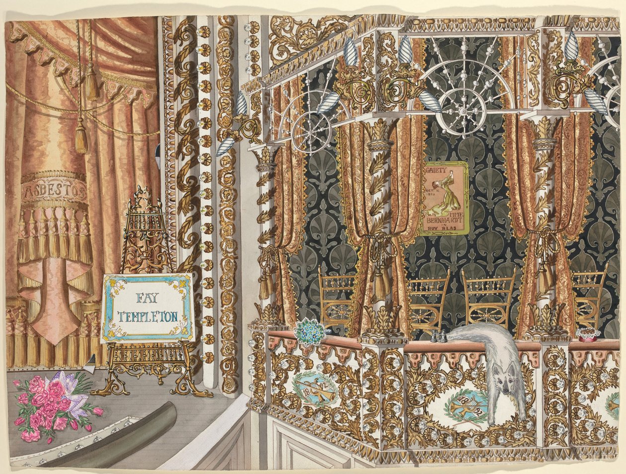 Theatre Box, 1892 by Perkins Harnly
