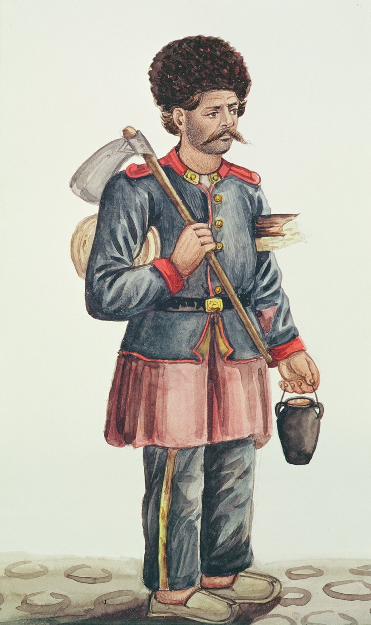 Street vendor by Persian School