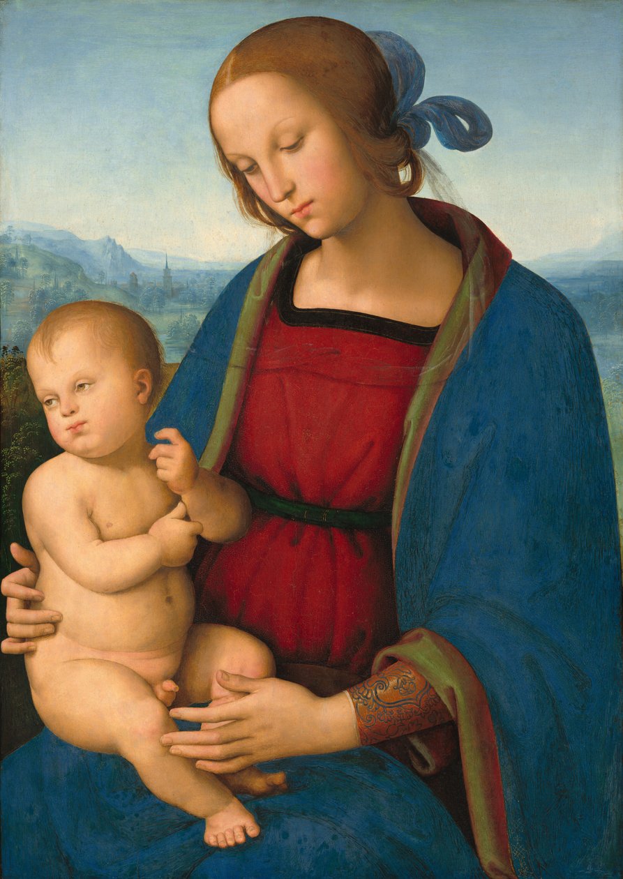 Madonna and Child by Perugino