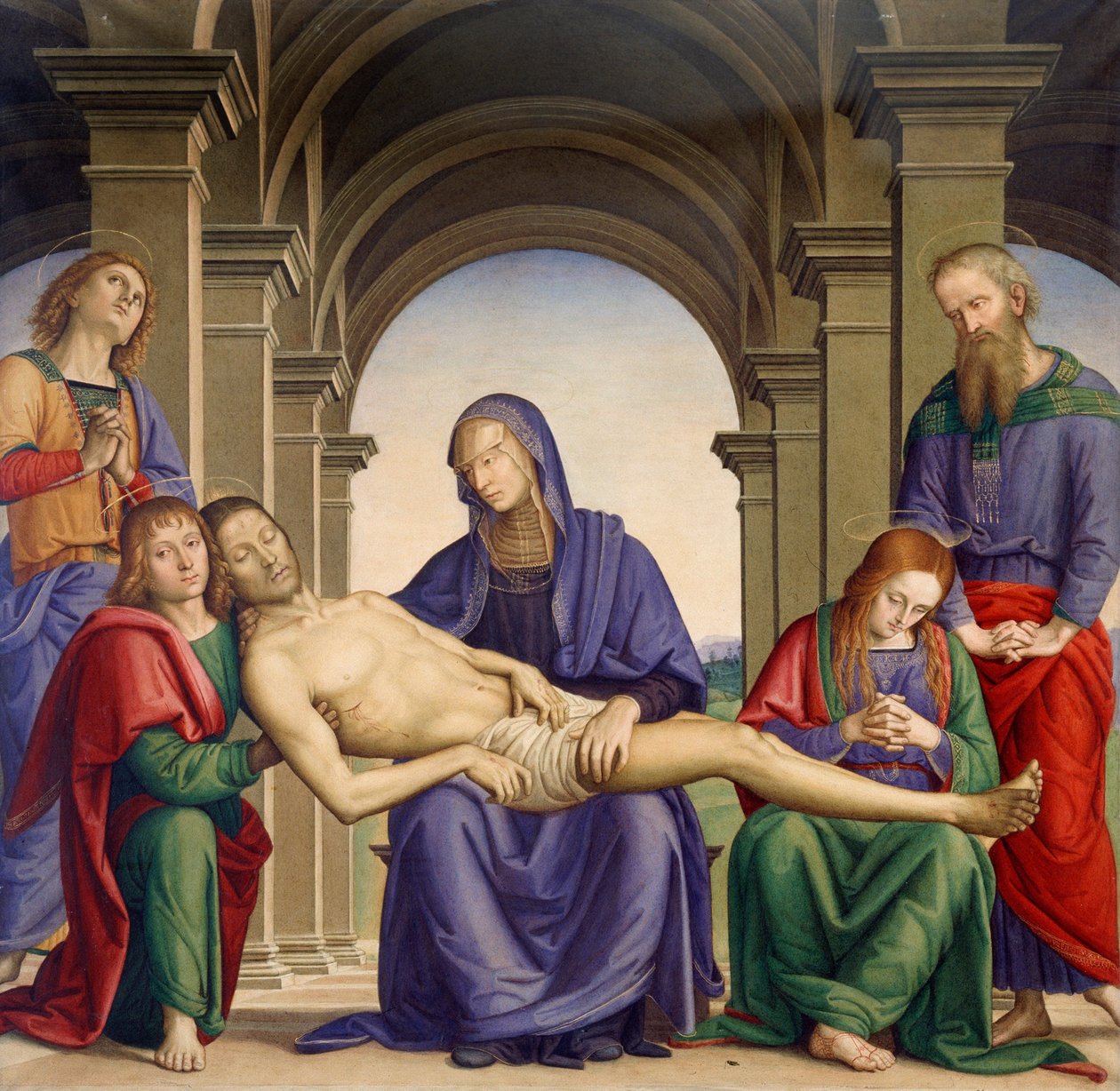 Pietà by Perugino