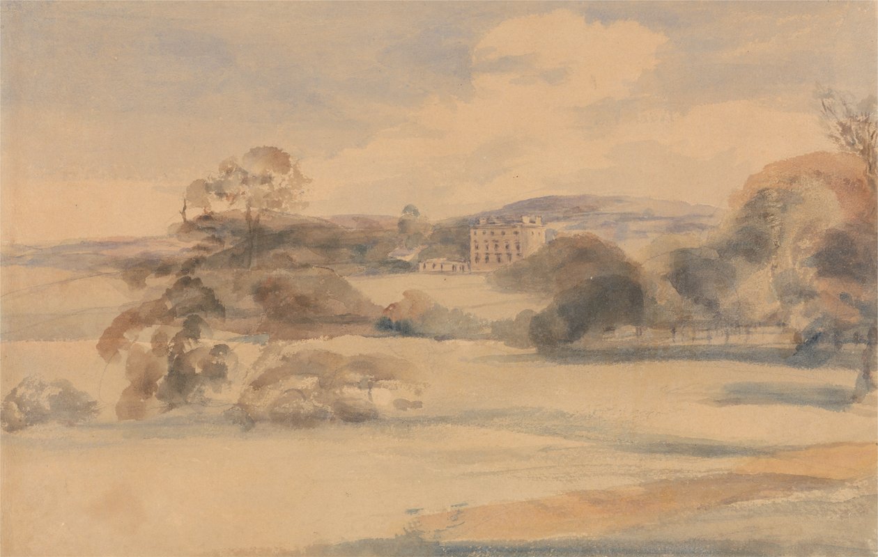 Landscape with Country House by Peter de Wint