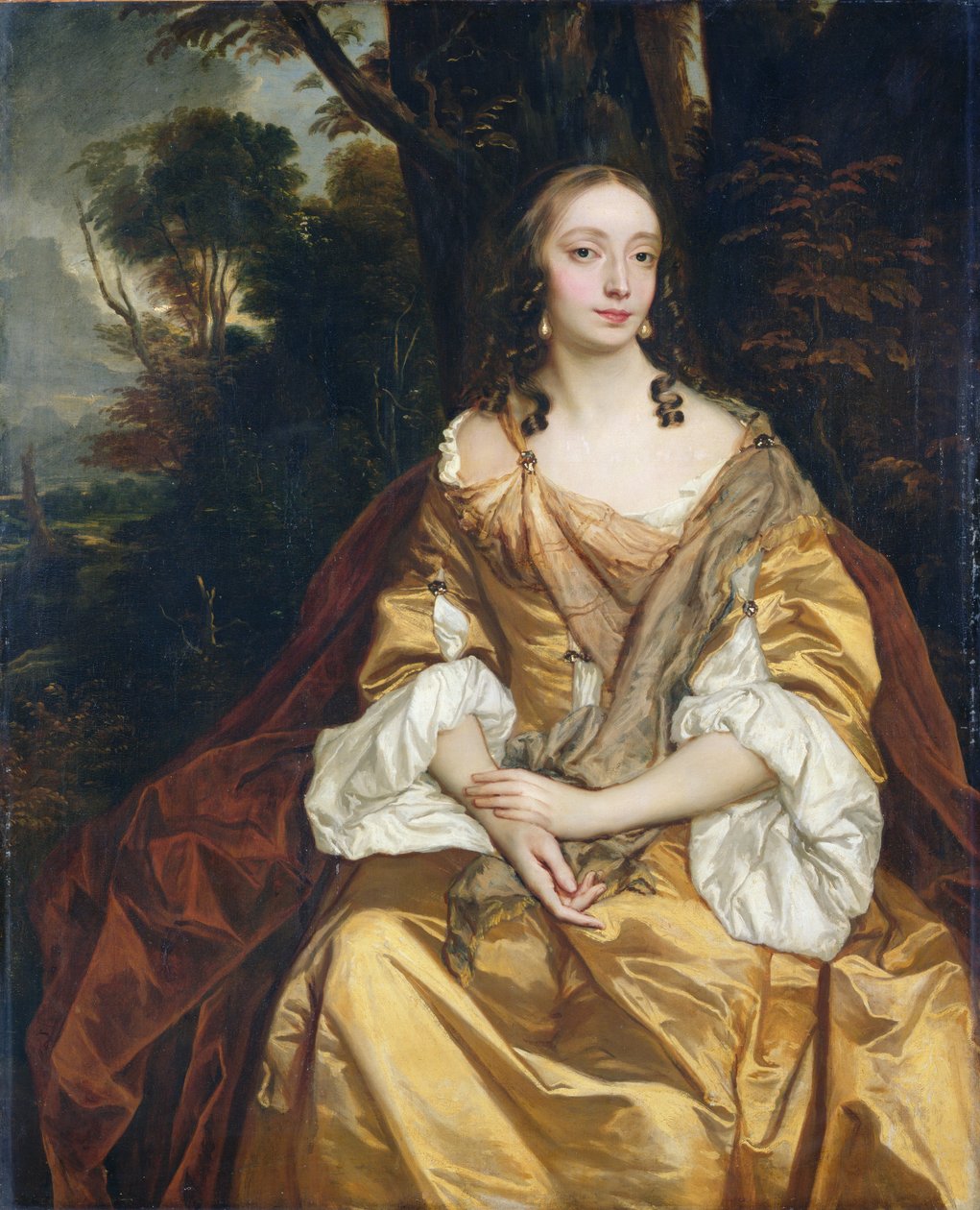 Portrait of a Lady, probably Mary Parsons, later Mrs Draper by Peter Lely