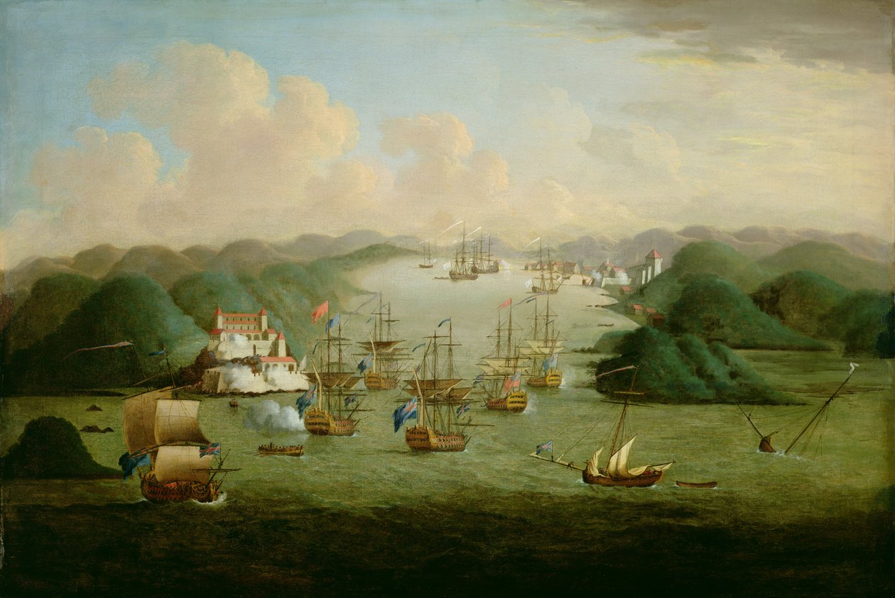 Capture of Porto Bello in 1739 by Peter Monamy