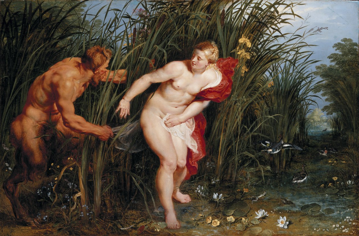 Pan and Syrinx by Peter Paul Rubens